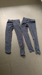 2 donkerblauwe legging maat S, Legging, Maat 36/38 (S), Blauw, Ophalen of Verzenden