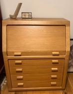 Vintage Dyrlund Secretaire Teakhouten, Ophalen, Zo goed als nieuw