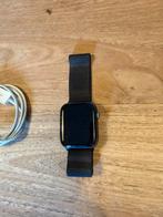 Apple Watch series 5 44mm milanese loop bandje, Ophalen of Verzenden, Gebruikt, Zwart, IOS