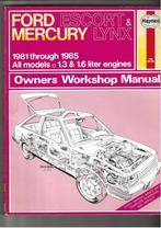 Ford Escort 1981-1985 boek met 274 blz, Ophalen of Verzenden, Zo goed als nieuw, Algemeen