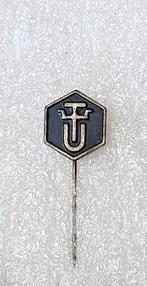 onbekende volmetaal speld TU o.i.d., Verzamelen, Speldjes, Pins en Buttons, Ophalen of Verzenden, Gebruikt, Overige onderwerpen