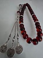 🔥 Opvallende elegantie: Speciaal gedecoreerde vuur-amber ge, Kunststof, Gebruikt, Bruin, Ophalen of Verzenden