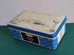 vintage, oud blik Beurshal Zutphen-Jaarbeurs van het Oosten, Ophalen of Verzenden, Gebruikt, Koek(jes), Overige merken