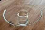 Glazen Taartschaal / Vaas, Schaal, Rond, Ophalen of Verzenden, Glas
