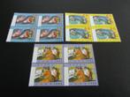 1673-1675 Zomerzegels in blokken van 4 zegels 1996 Postfris, Ophalen of Verzenden, Na 1940, Postfris