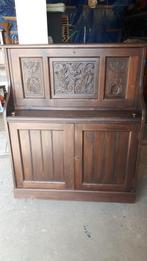 Antieke Engelse secretaire., Ophalen