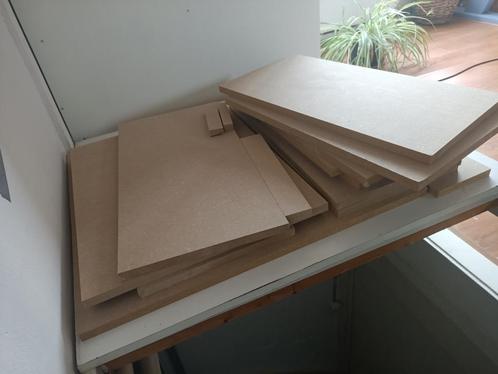MDF hout, gratis ophalen, Doe-het-zelf en Verbouw, Hout en Planken, Zo goed als nieuw, Plank, Overige houtsoorten, Minder dan 200 cm