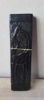 Houten mancala (Bao) bordspel met zaden, Ophalen of Verzenden, Zo goed als nieuw