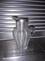 ZELDZAAM ANTIEK GELOBD FRIES DRAADGLAS ZILVER ROOMKANNETJE, Antiek en Kunst, Ophalen of Verzenden, Zilver