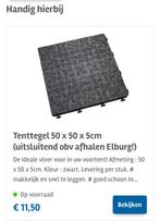 Voortent tegels, Ophalen of Verzenden, Gebruikt