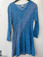 Blauw jurkje witte stip S Ichi, Blauw, Ophalen of Verzenden, Zo goed als nieuw, Maat 36 (S)