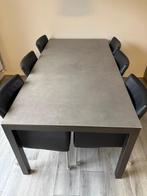 Complete eethoek, Huis en Inrichting, Complete eetkamers, Ophalen, Gebruikt, 4 tot 6 stoelen