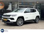 Jeep Compass 4xe 240 Plug-in Hybrid Electric Summit | Leer |, Auto's, Automaat, 1250 kg, 4 cilinders, Adaptive Cruise Control