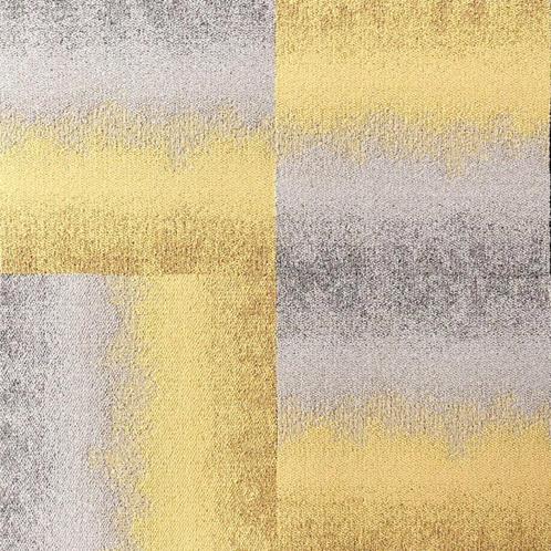 Gele / beige tapijttegels met extra isolatie, Huis en Inrichting, Stoffering | Vloerbedekking, Nieuw, Tapijttegels, Beige, Overige kleuren