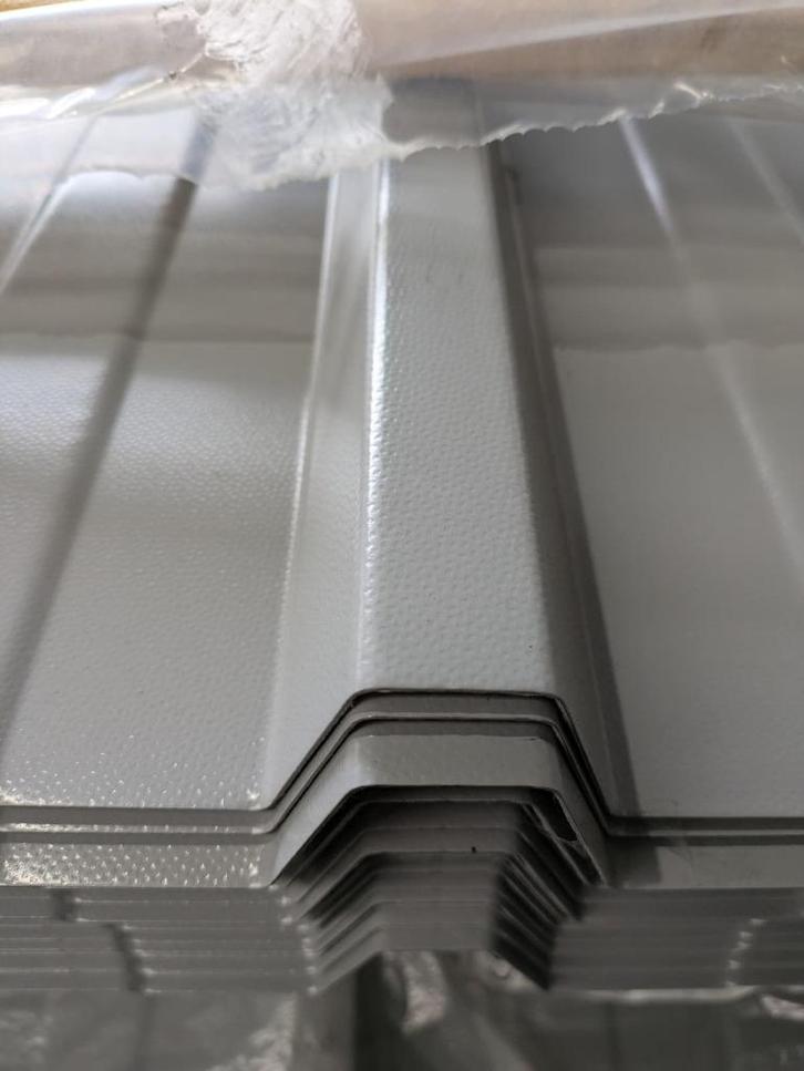 Damwand dakplaten 45/KD1000 – Pure Grey, Doe-het-zelf en Verbouw, Dakpannen en Dakbedekking, Nieuw, Dakplaat of Dakpanplaat, Metaal