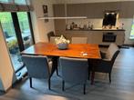 Eettafel, Huis en Inrichting, Tafels | Eettafels, Ophalen, 50 tot 100 cm, Zo goed als nieuw, Vijf personen of meer