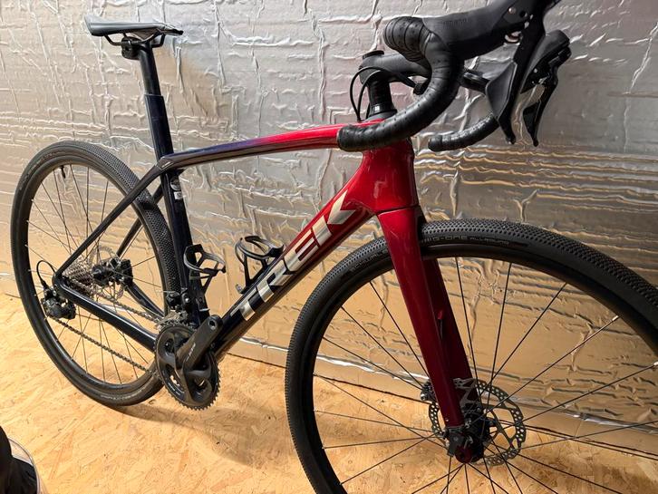 Trek Domane SL5 Racefiets/ gravelbike maat 52, Fietsen en Brommers, Fietsen | Racefietsen, Gebruikt, Heren, Overige merken, 10 tot 15 versnellingen
