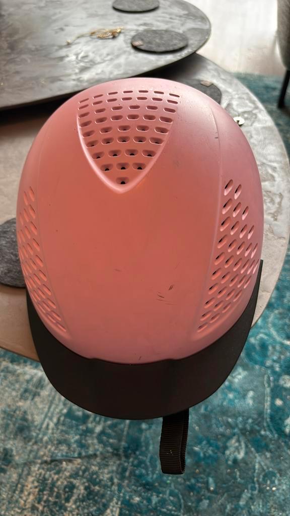 Harry’s Horse cap – type Mustang (roze, maat 51–54 cm), Dieren en Toebehoren, Paarden en Pony's | Beschermers, Zo goed als nieuw