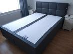VERKOCHT ONDER VOORBEHOUD: Boxspring Avek Ninety, Ophalen, Gebruikt, 210 cm, Tweepersoons