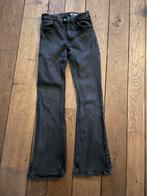 Zwarte flared jeans, maat 152., Kinderen en Baby's, Kinderkleding | Maat 158, Meisje, Zo goed als nieuw, Hema, Ophalen