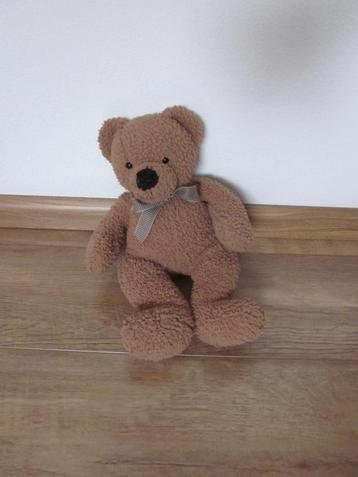 Nicotoy bruin ruw-korrelig pluche superzachte beer knuffel beschikbaar voor biedingen
