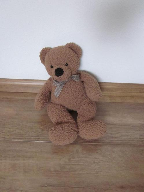 Nicotoy bruin ruw-korrelig pluche superzachte beer knuffel, Kinderen en Baby's, Speelgoed | Knuffels en Pluche, Nieuw, Beer, Ophalen of Verzenden