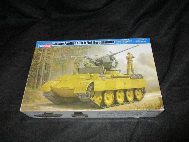 H-280,HOBBY BOSS 1-35,NO,82492,German Panther Ausf. D FLAK, Hobby en Vrije tijd, Modelbouw | Auto's en Voertuigen, Nieuw, Ophalen of Verzenden