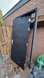 Tuindeur / poort hout, Tuin en Terras, Ophalen, Gebruikt, 200 cm of meer, Minder dan 100 cm