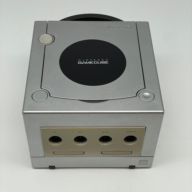 Nintendo Gamecube Platinum Silver Japans, Spelcomputers en Games, Spelcomputers | Nintendo GameCube, Gebruikt, Zilver, Met 1 controller