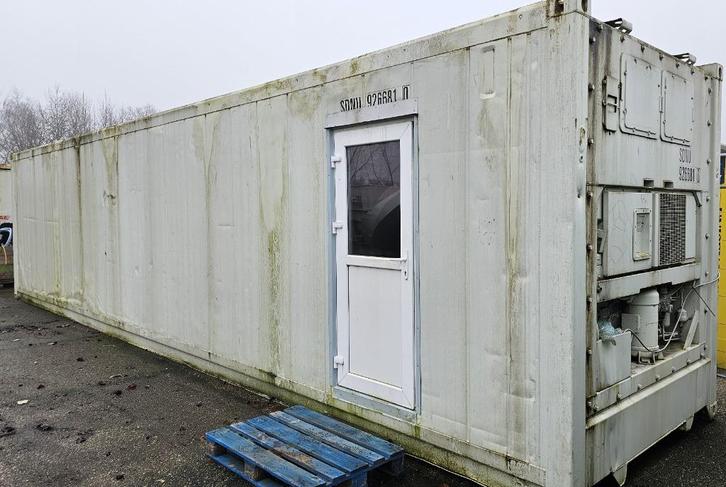 Reefer container 40 ft High Cube met kantoorgedeelte, Doe-het-zelf en Verbouw, Containers, Ophalen