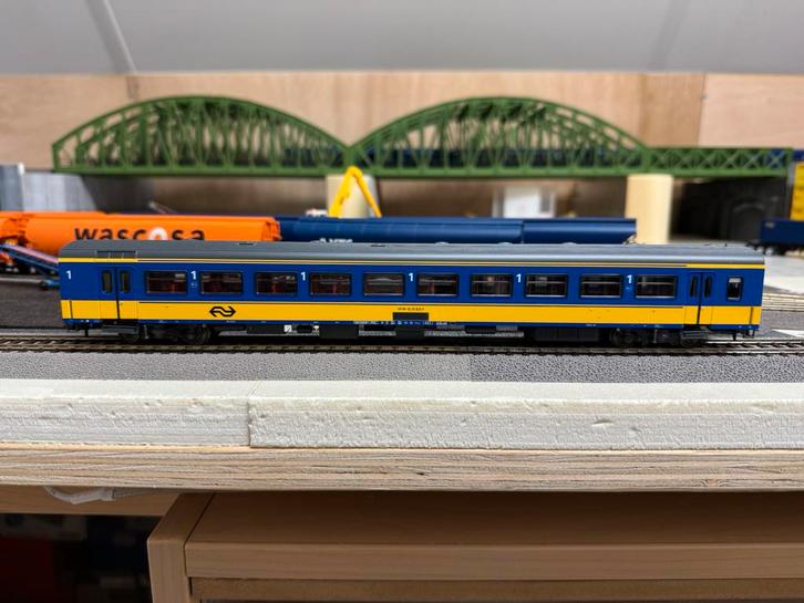 LS models ICR buurland verkeer 1ste klasse 44070-1, Hobby en Vrije tijd, Modeltreinen | H0, Zo goed als nieuw, Wagon, Gelijkstroom