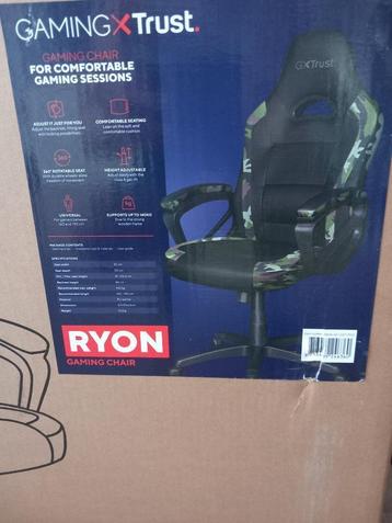 Gaming-chair. Trust/camouflage beschikbaar voor biedingen