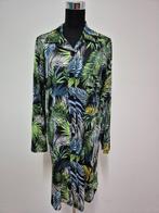 J595 - Fleurige Iz Naiz jurk maat L (1), Kleding | Dames, Ophalen of Verzenden, Zo goed als nieuw, Maat 38/40 (M), Onder de knie