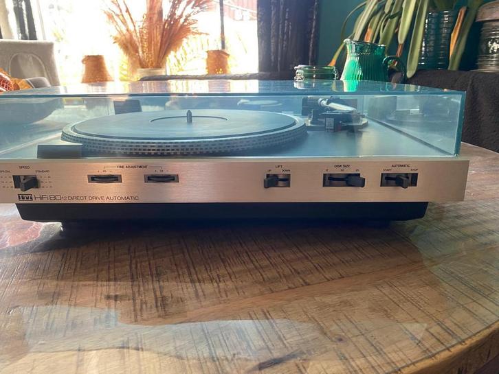 Draaitafel ITT 8012, Audio, Tv en Foto, Platenspelers, Gebruikt, Overige merken, Ophalen of Verzenden