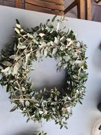 Groene Krans - Deurkrans  kurkeik  Decoratie - 50cm, Ophalen, Zo goed als nieuw