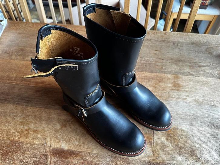 Red Wing 2966 Engineer Black Klondike 43 EU/10 US, Kleding | Heren, Schoenen, Boots, Zwart, Ophalen of Verzenden