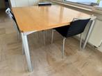 Keukentafel vierkant 130 x 130, Huis en Inrichting, Tafels | Eettafels, Ophalen, Gebruikt, Overige materialen, Vierkant