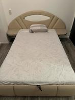 Bed 140cm, Ophalen, Wit, 140 cm, Zo goed als nieuw