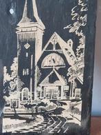 Wand tegel leisteen 60 jaar Hoeverkerk Egmond, Ophalen