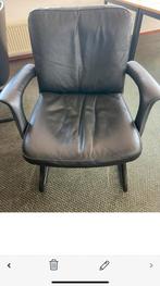 Schitterende lederen bureau stoelen, Ophalen, Zwart