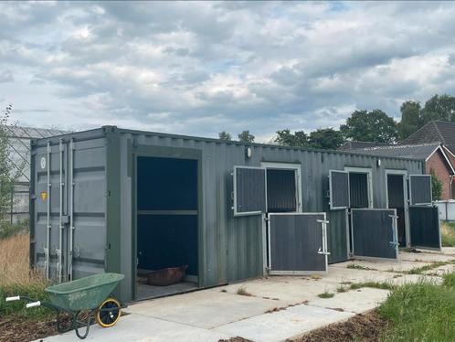 Robuuste 40ft High Cube Paardenstalcontainer, Dieren en Toebehoren, Stalling en Weidegang, Opfok, Stalling, Toebehoren, 2 of 3 paarden of pony's