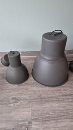 Ikea Hektar Industriële hanglampen set, Huis en Inrichting, Lampen | Hanglampen, Ophalen, Zo goed als nieuw, Minder dan 50 cm