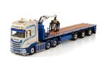 WSI - L.A. VD HEUVEL SCANIA NEXT GEN STEENOPLEGGER, Hobby en Vrije tijd, Modelauto's | 1:50, Wsi, Ophalen of Verzenden, Zo goed als nieuw