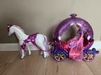 Barbie met paard en koets, Kinderen en Baby's, Ophalen of Verzenden, Zo goed als nieuw