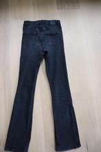 Zwarte flared jeans, merk Vero Moda, maat 26/32, Ophalen of Verzenden, W27 (confectie 34) of kleiner, Zo goed als nieuw, Zwart