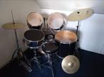 Drumstel Pearl te koop, bekkens Paiste & Stagg, Muziek en Instrumenten, Ophalen, Gebruikt, Pearl