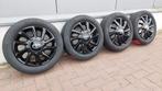 Hoogglans zwarte orig. velgen Toyota Aygo 108 C1 165/60/15, Auto-onderdelen, Banden en Velgen, Ophalen, Gebruikt, 15 inch, Banden en Velgen