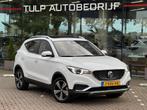 MG ZS EV Luxury 45 kWh 2020 e eigenaar Pano Navi, Auto's, MG, Adaptive Cruise Control, Gebruikt, Zwart, ZS