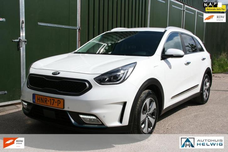 Kia NIRO 1.6 GDi PHEV Hybrid ExecutiveLine , LEER, AIRCO, NA, Auto's, Kia, Bedrijf, Te koop, Niro, ABS, Achteruitrijcamera, Adaptive Cruise Control