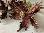3 mooie kunstbloemen kunst nep bloemen glitters decoratie, Ophalen of Verzenden, Zo goed als nieuw
